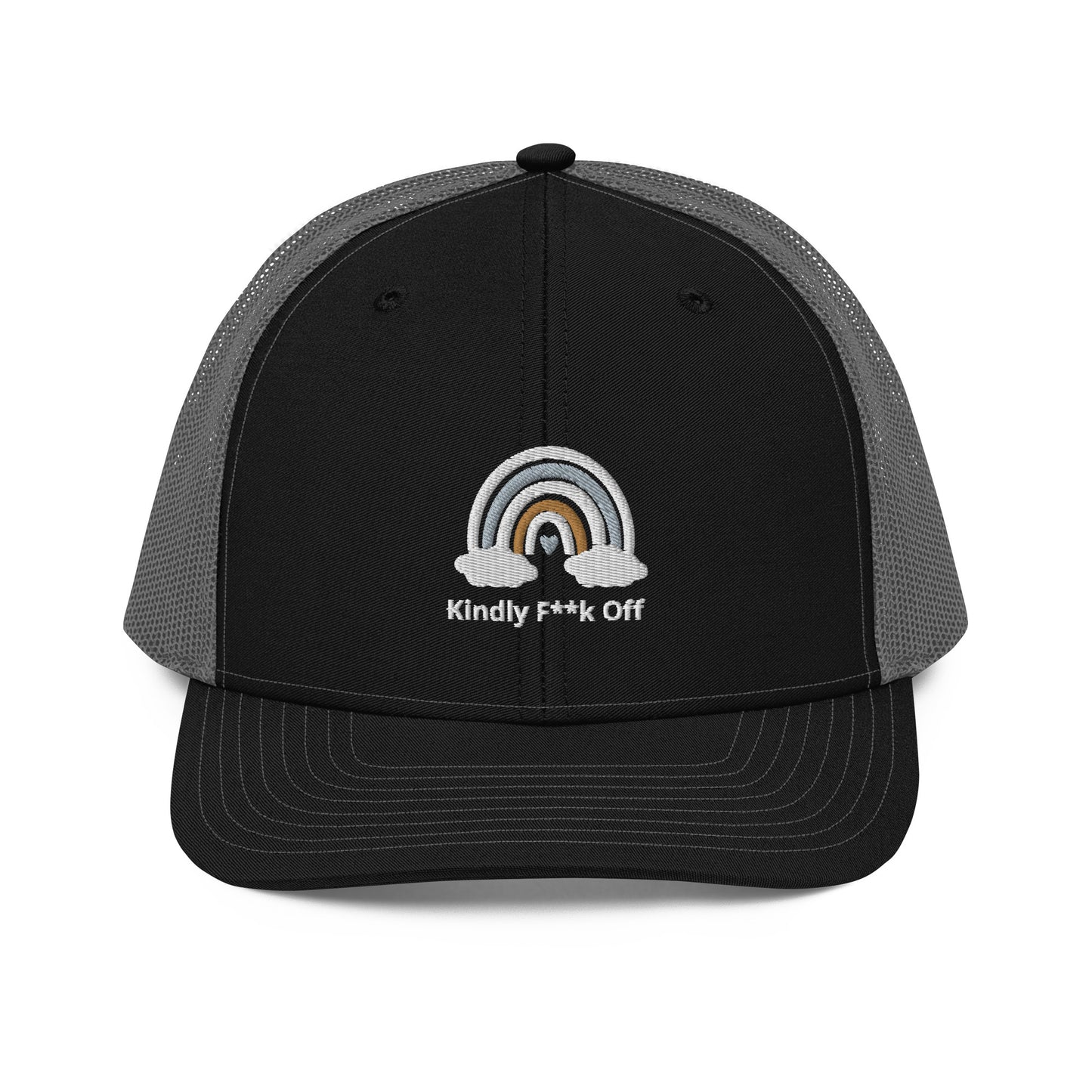 Rainbow Trucker Cap- Kindly F**K Off