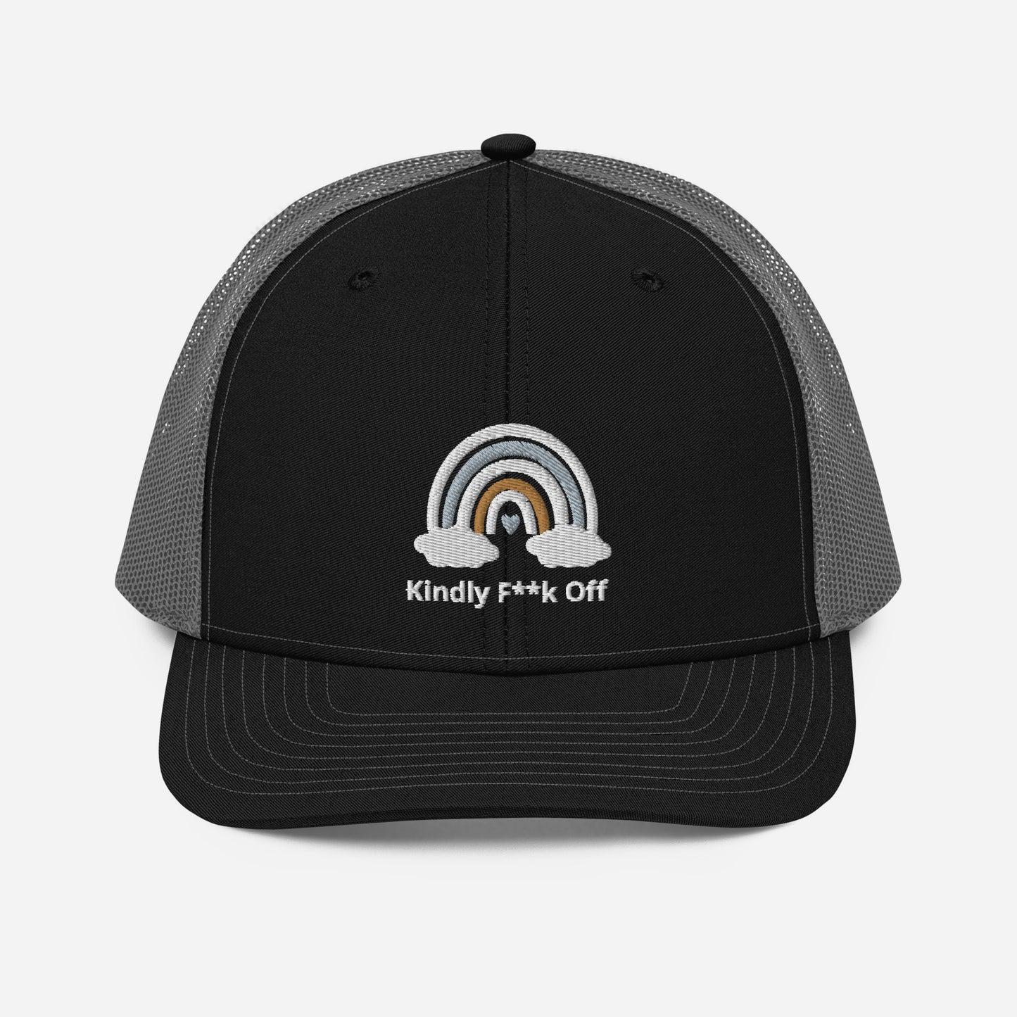 Rainbow Trucker Cap- Kindly F**K Off