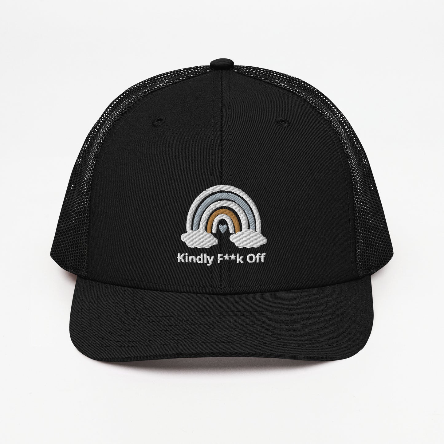 Rainbow Trucker Cap- Kindly F**K Off