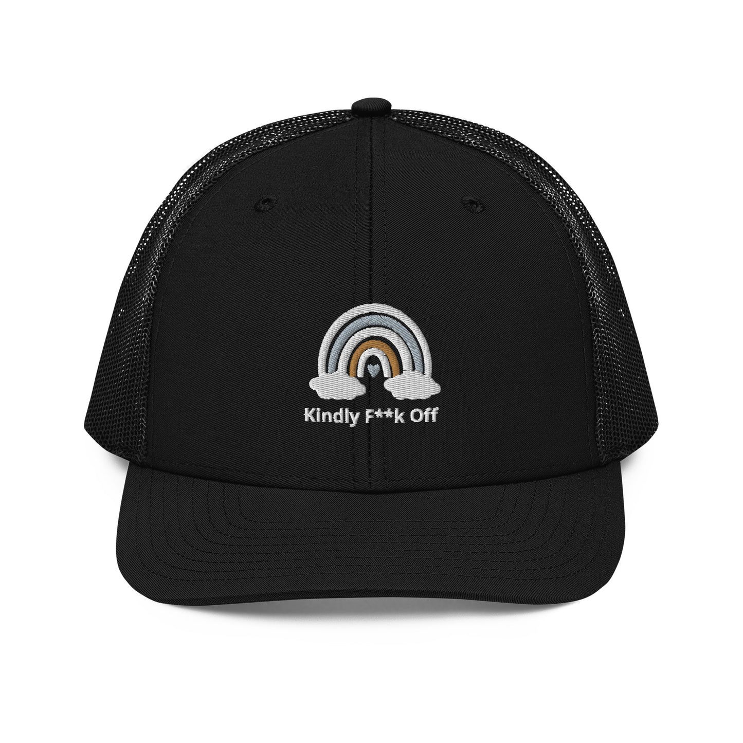 Rainbow Trucker Cap- Kindly F**K Off