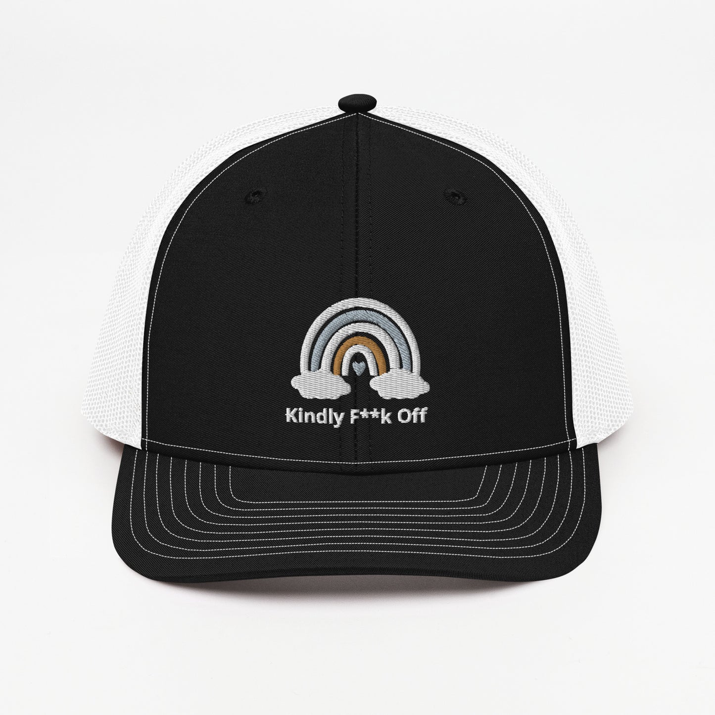 Rainbow Trucker Cap- Kindly F**K Off