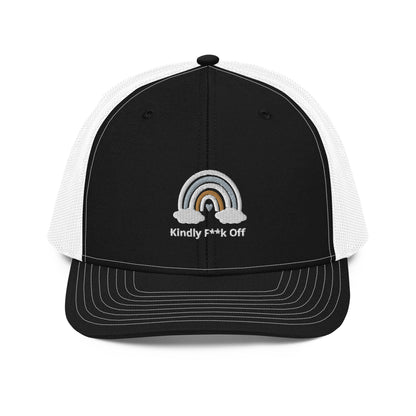 Rainbow Trucker Cap- Kindly F**K Off