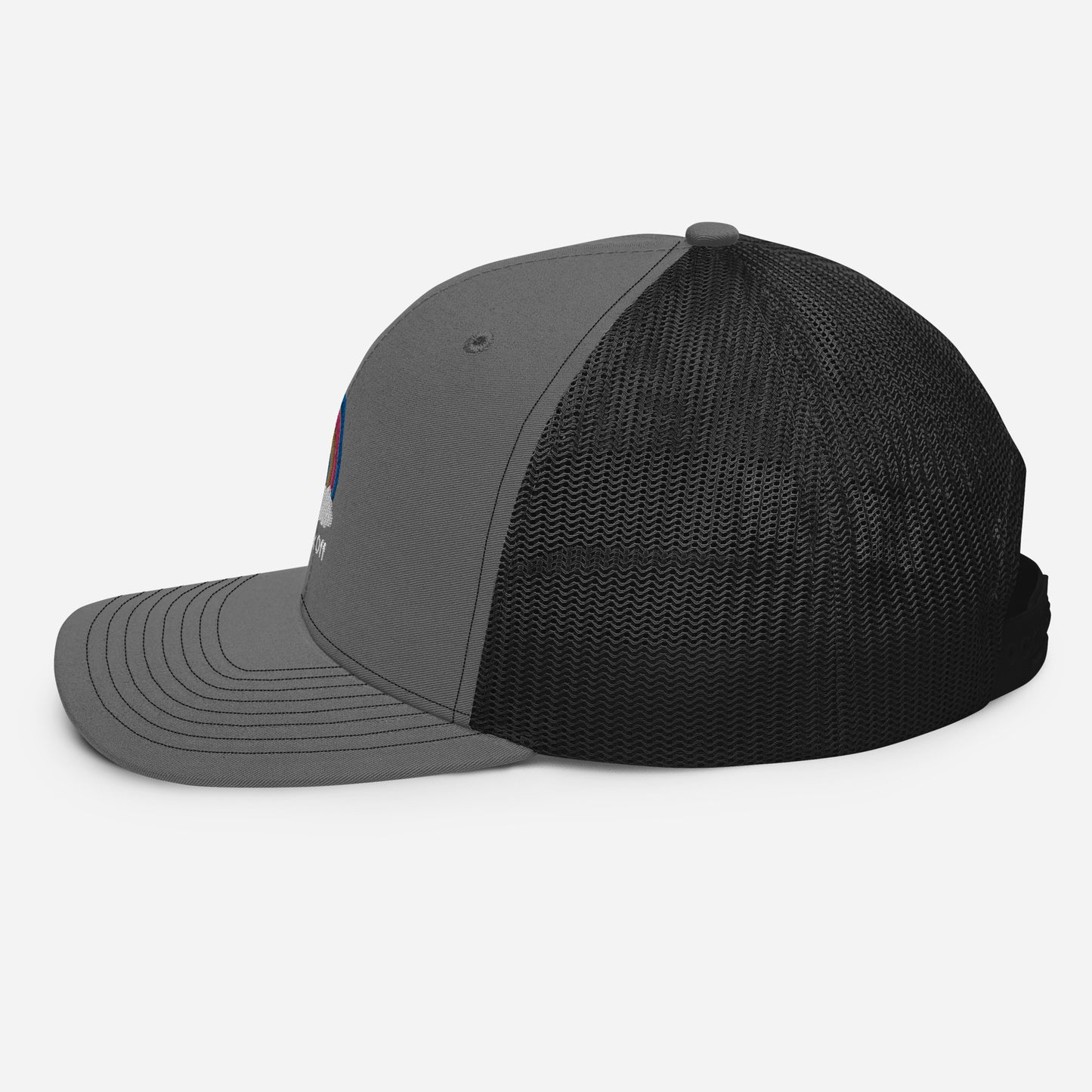 Rainbow Trucker Cap- Kindly Fuck Off