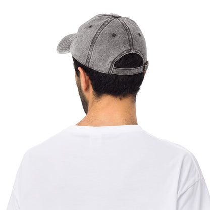 Vintage Cotton Twill Cap- Kindly Fuck Off