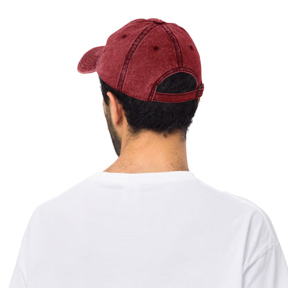 Vintage Cotton Twill Cap- Kindly Fuck Off