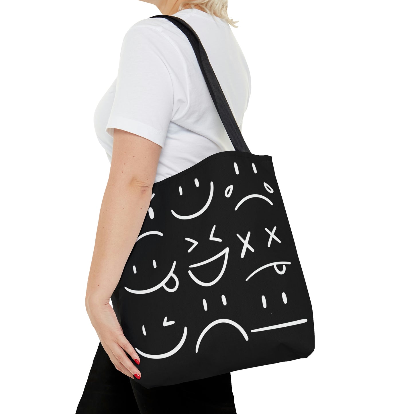 Everyday Expressions Tote Bag (black)