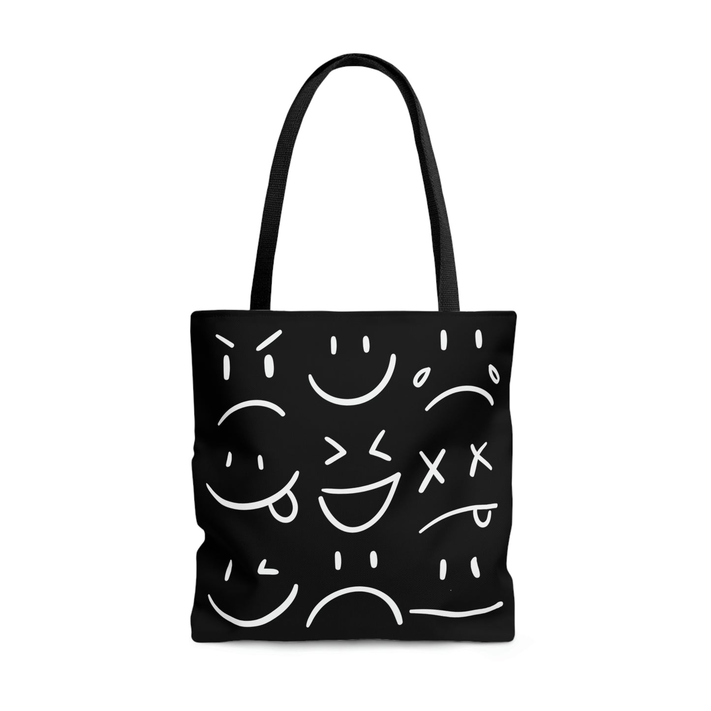 Everyday Expressions Tote Bag (black)