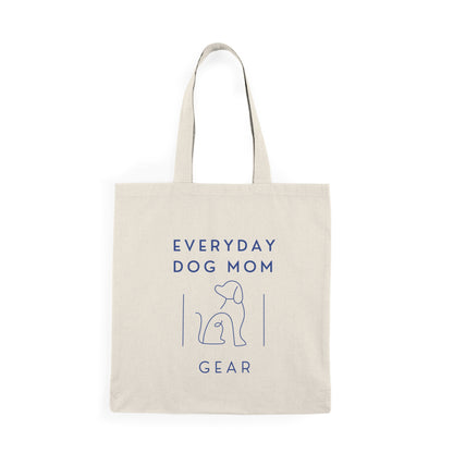 Dog Mom Gear Natural Tote Bag