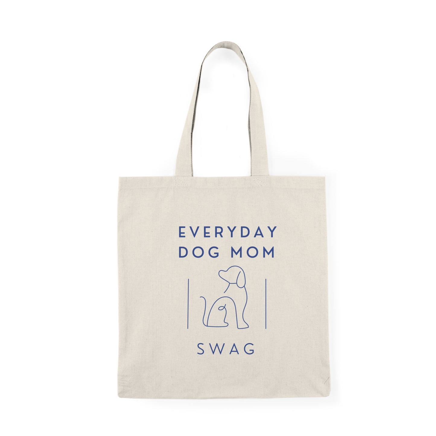 Dog Mom Swag Natural Tote Bag