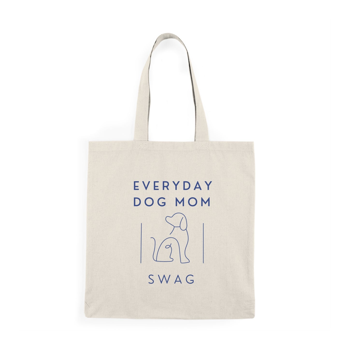 Dog Mom Swag Natural Tote Bag