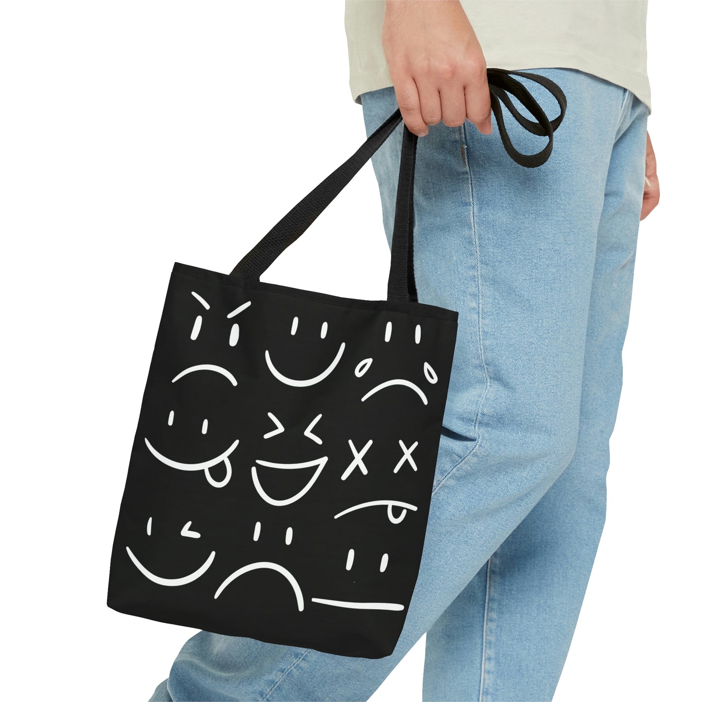 Everyday Expressions Tote Bag (black)